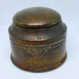Vintage Brass Inkwell. Might be antique. DEFINITELY IS COOL.